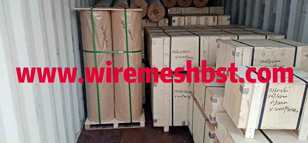 GoldFlower Wire Mesh Products Shipment
