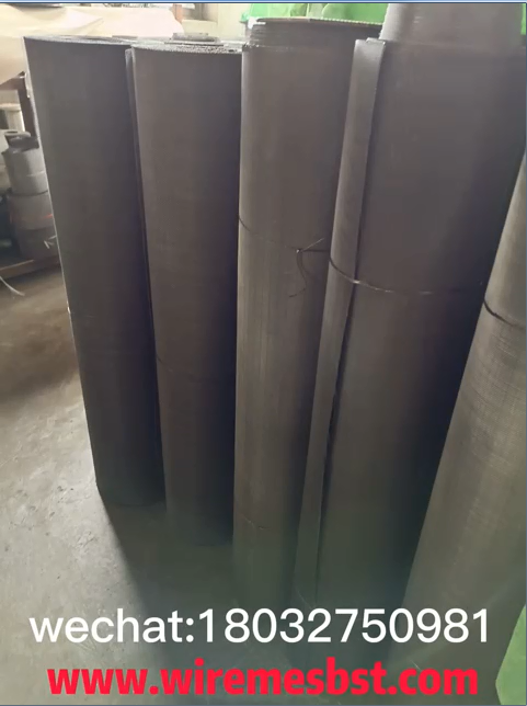 Features of Black Wire Cloth and Its Usage