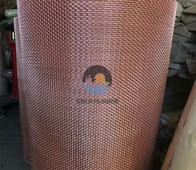 Copper Crimped Wire Mesh