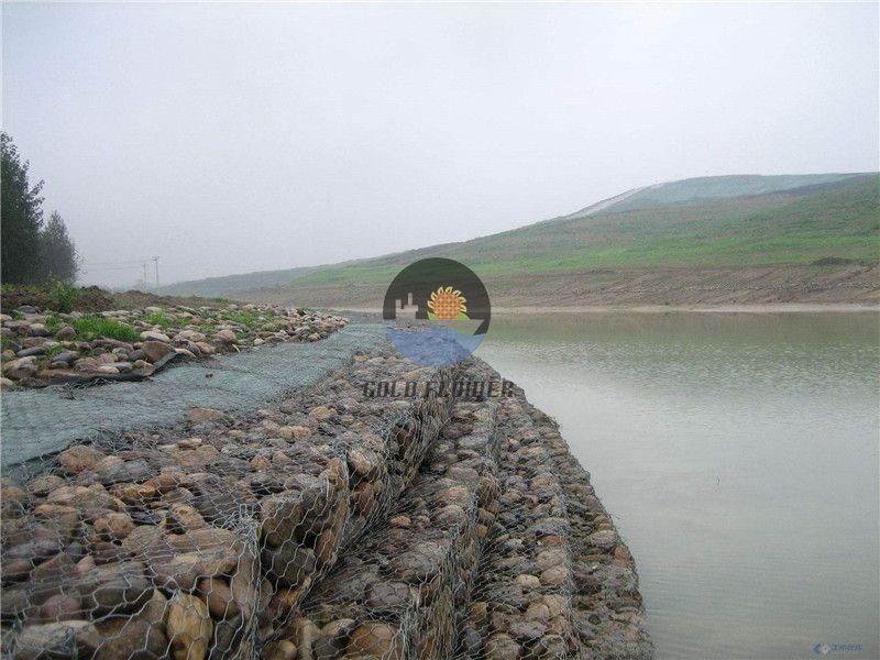 Hexagonal Stone Cage Net